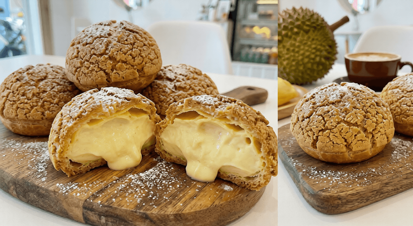 Durian Crispy Choux
