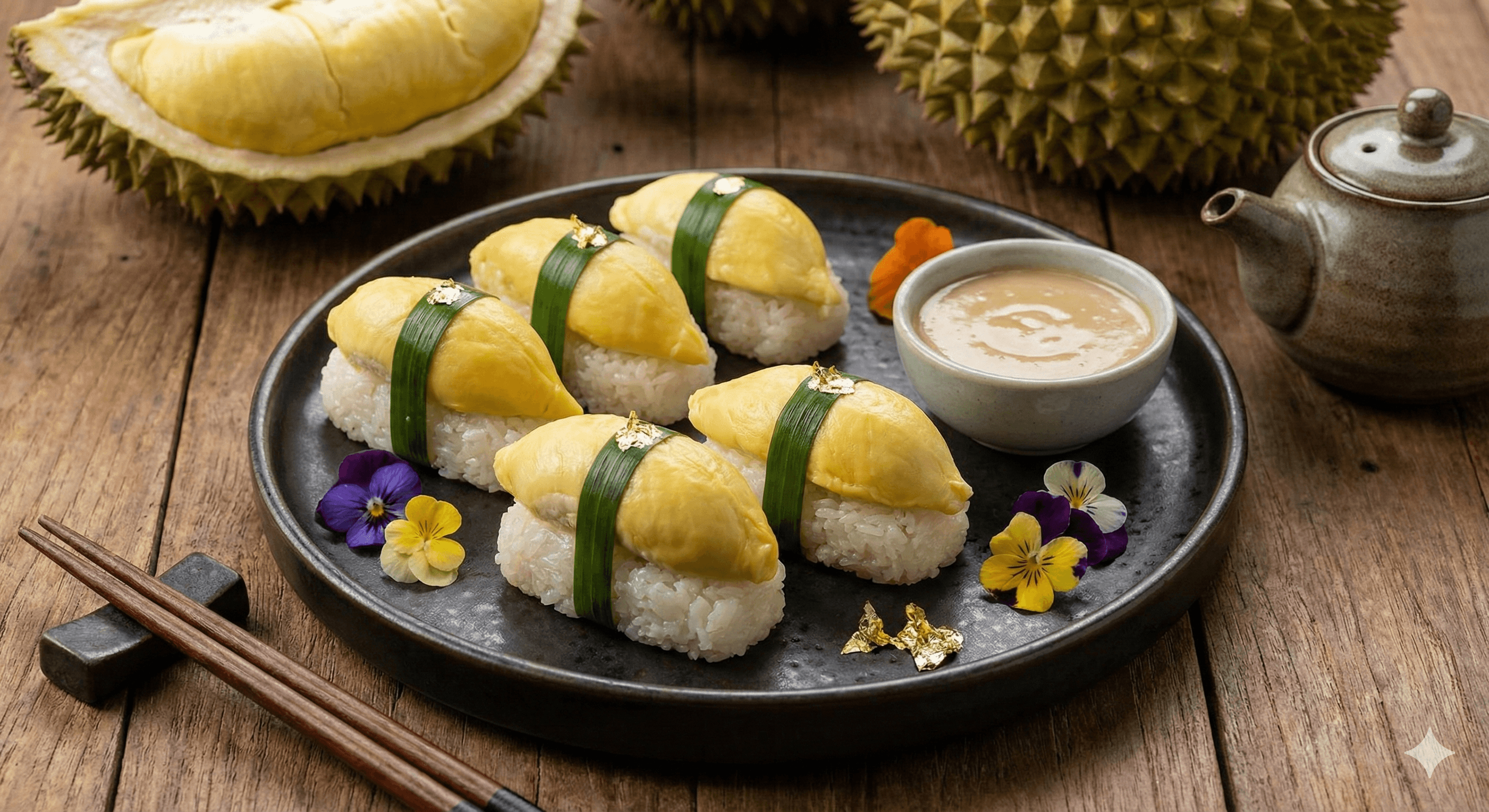 Durian "Sushi" Platter