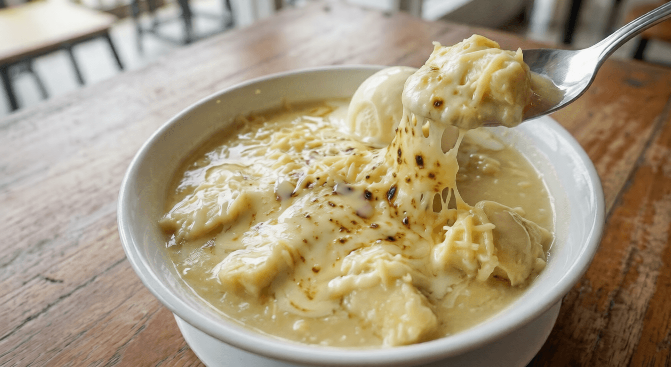 Sop Durian Keju Leleh