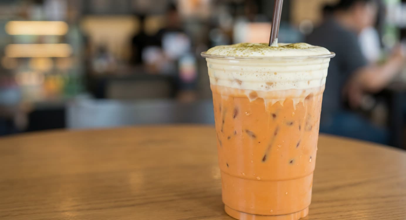 Thai Tea Cheese Foam